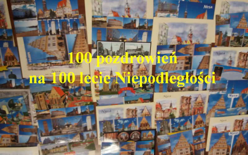 Ogólnopolska akcja „100 pozdrowień na 100-lecie Niepodległości”