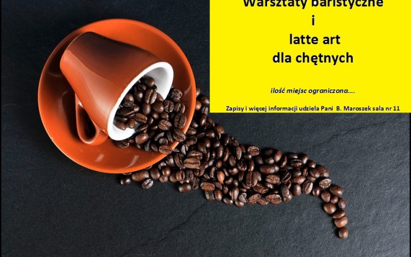 Ruszają zapisy na warsztaty baristyczne i latte art