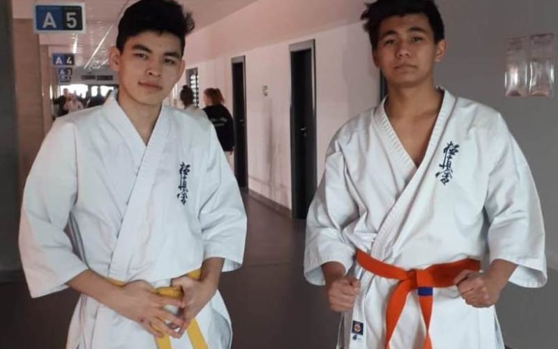 Logiści na podium w Karate Kyokushin