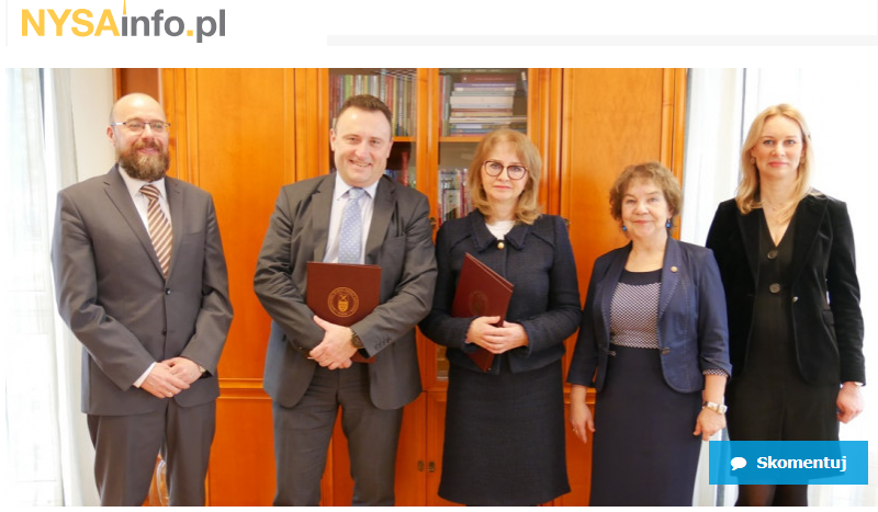 PWSZ w Nysie będzie wspierać w kształceniu uczniów Ekonomika