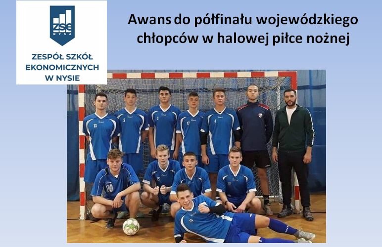 Awans do półfinału wojewódzkiego chłopców w halowej piłce nożnej⚽️