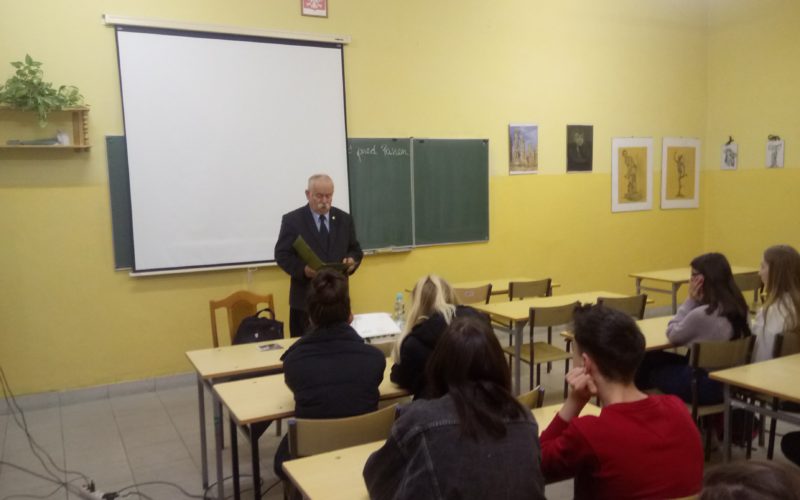 75. ROCZNICA WYZWOLENIA AUSCHWITZ – BIRKENAU W NASZEJ SZKOLE