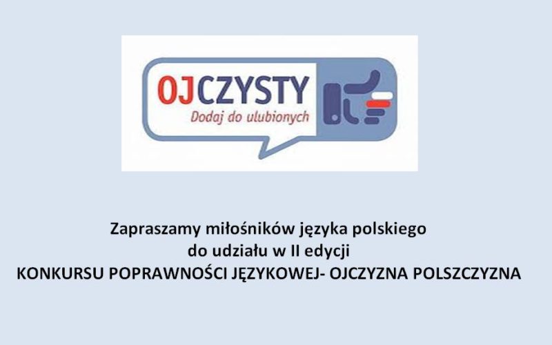 II edycja konkursu poprawności językowej
