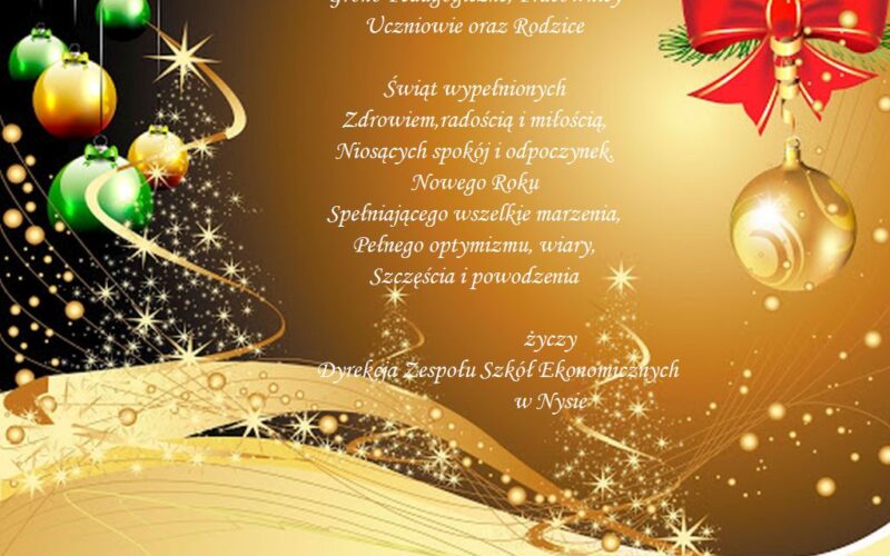 Życzenia świąteczne