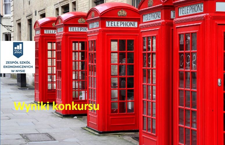 SZKOLNY KONKURS JĘZYKA ANGIELSKIEGO