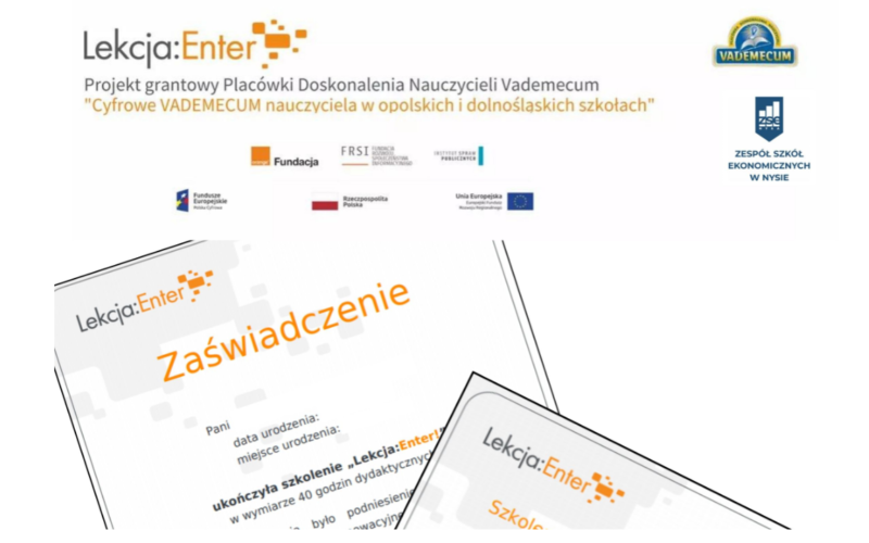 Projekt Lekcja:Enter