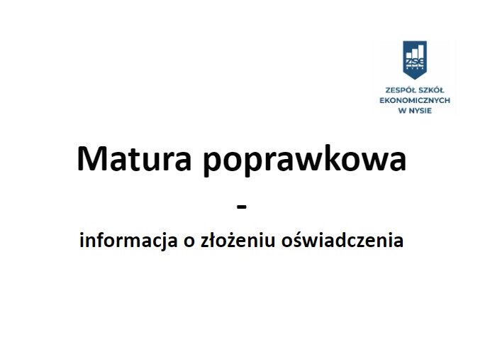 Matura poprawkowa