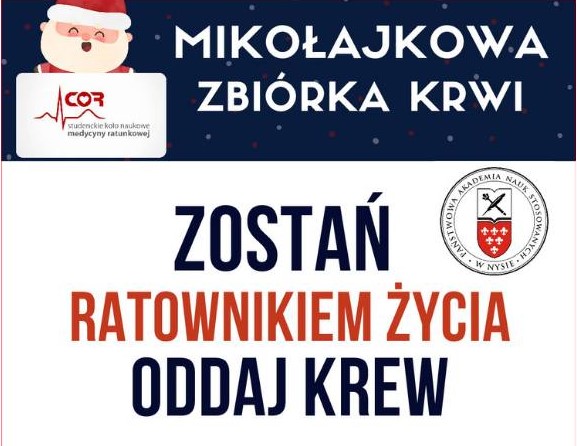 MIkołajkowa zbiórka krwi