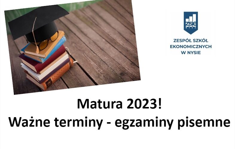 Matura 2023 – harmonogram