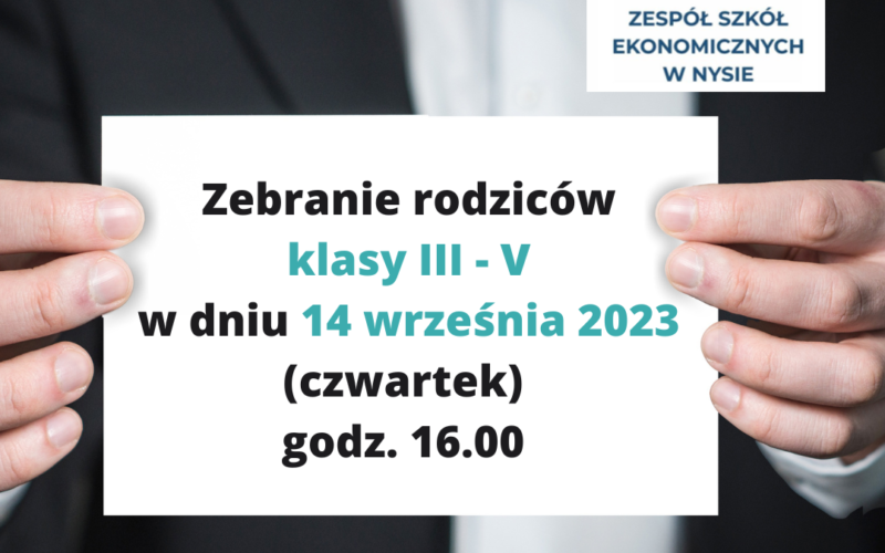 Harmonogram spotkań kl. 3-5