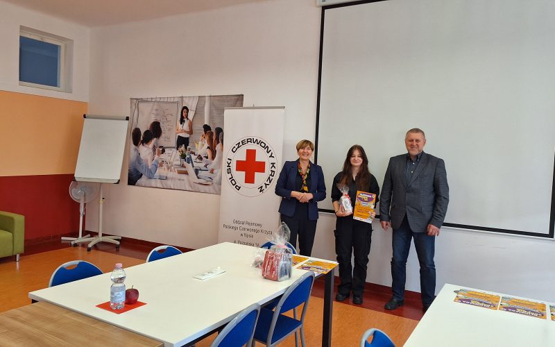 III miejsce podczas etapu rejonowego XXXI Ogólnopolskiej Olimpiady Zdrowia PCK z Biedronką