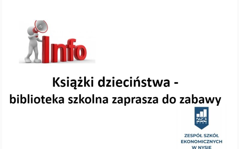 Biblioteka szkolna zaprasza …