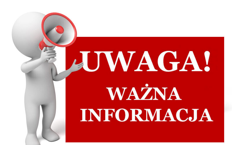Ważny komunikat