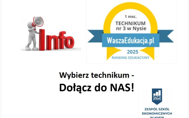 🎓💪 ZSE Nysa NAJLEPSZE TECHNIKUM w powiecie!