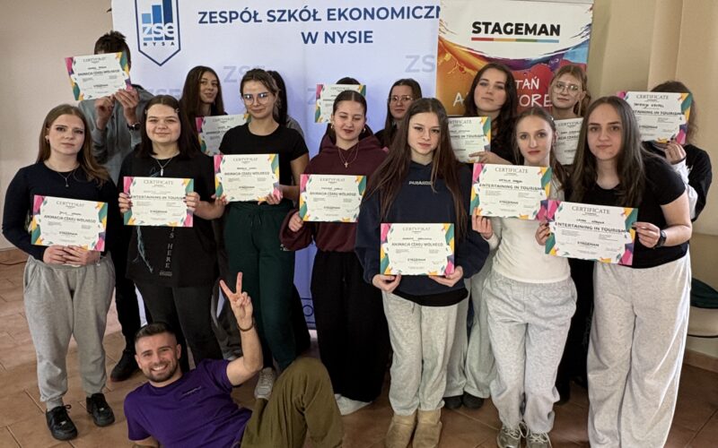 Kurs Animacji Czasu Wolnego – energia i świetna atmosfera!