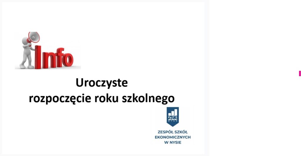 Uroczyste rozpoczęcie roku szkolnego 2026/2027